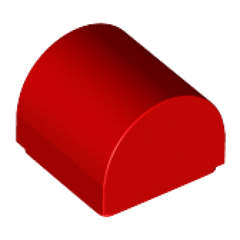 Dakpan, Gebogen 1x1x2/3 dubbel Red